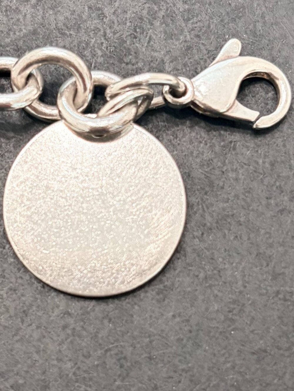 Return to Tiffany Disc Charm Bracelet (Authentic) - Picture 4 of 5